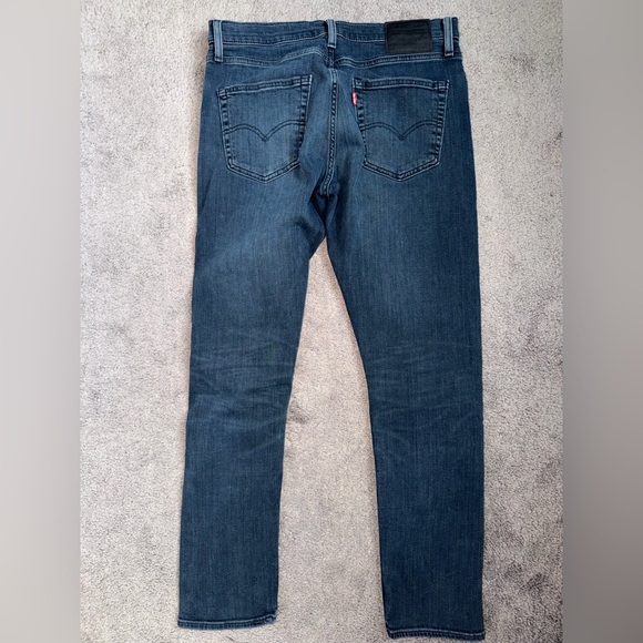 Levi's Premium Men's Dark Blue 512 Slim Jeans 34x32